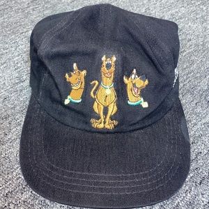 Vtg Cartoon Network Scooby Doo Wacky Hat 1997 Embroidered Youth Cap EUC